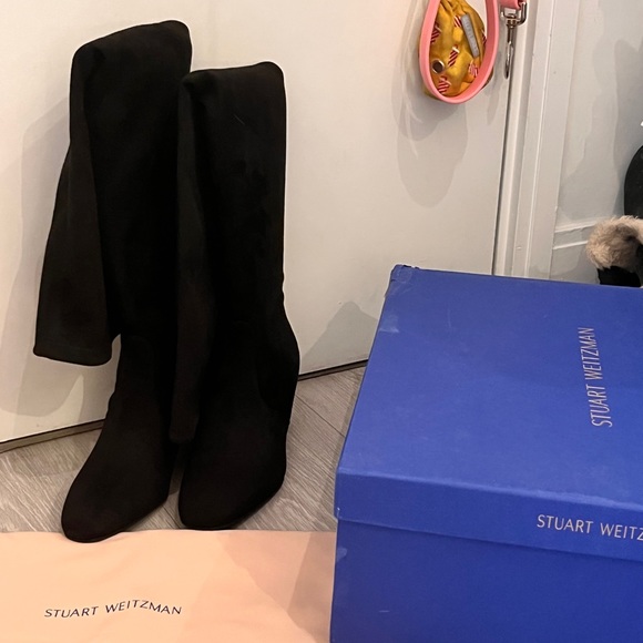Stuart Weitzman Genna 60 Black Size37 - Picture 3 of 6